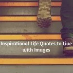 52 Inspirational Life Quotes to Live by with Images