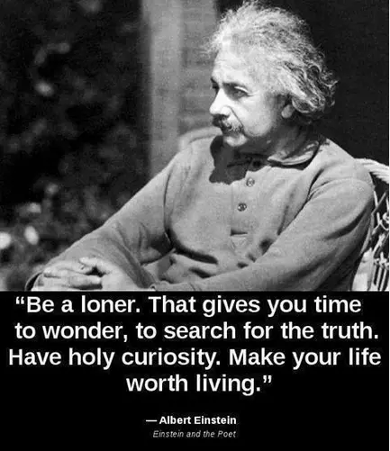 be-a-loner-Einstein-Quotes